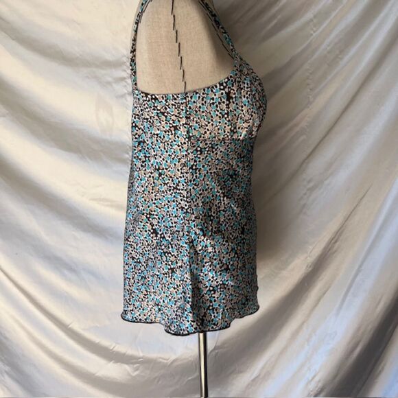 Iz Byer California Brown and blue y2k tank top - Picture 5 of 7